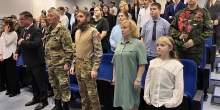 Священник на мероприятиях по случаю вывода советских войск из Афганистана