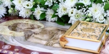 Архиерейское служение в Преображенском соборе. Чин погребения плащаницы Христа