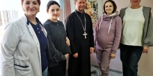 Встреча со священником в Салехардской больнице