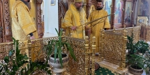 Архиерейское богослужение на Серафимовском подворье