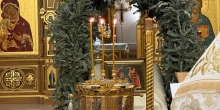 Ночная литургия в день Крещения Господня в Кафедральном соборе