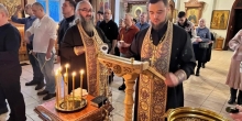 Воскресное богослужение на Архиерейском подворье