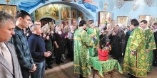 Богослужения Вербного воскресенья в Коротчаево