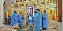 Архиерейское служение в праздник Благовещения