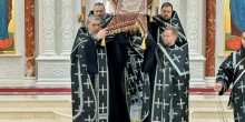 Вынос Плащаницы в Преображенском соборе