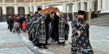 Утреня с чином Погребения в Кафедральном соборе