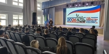 Священник села Мужи встретился со старшеклассниками