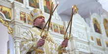 Торжественное богослужение в честь 15-летия епархии
