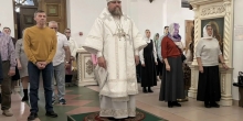 Архиерейское служение в день памяти святых Кирилла и Мефодия