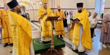 Служение архиепископа в день Крещения Руси