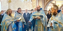 Праздник Успения в Богоявленском соборе Нового Уренгоя
